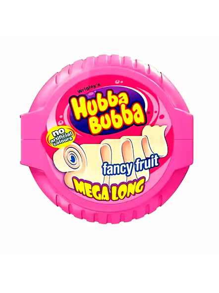 Hubba Bubble Tape Fancy Fruit Pink (125 G)-1623