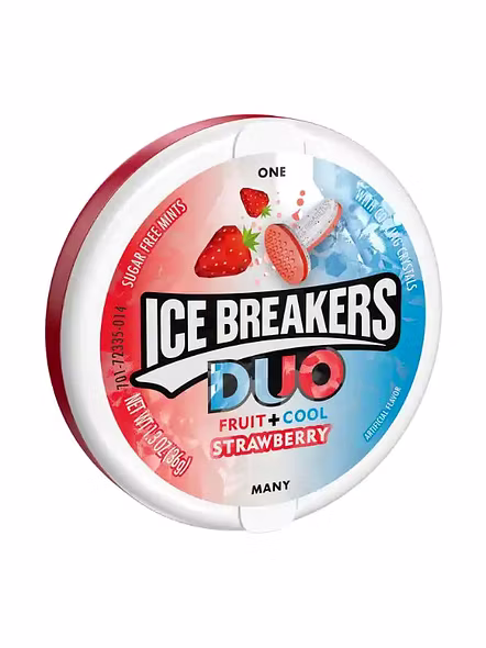 Ice Breakers Duo Strawberry (125 G)-1629