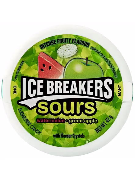 Ice Breakers Sour Green Apple (42 G)-1634