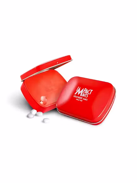 Impact Mint Strawberry Sugar Free (14 G)-1