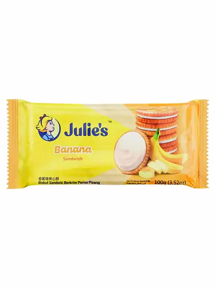 Julies Le-Mond Banana Sandwich Biscuits (42 G)-1653