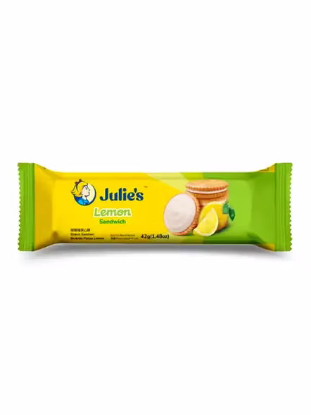 Julies Le-Mond Lemon Sandwich Biscuits (42 G)-1655