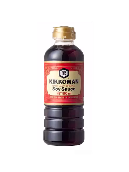 Kikkoman Soy Sauce Bottle (500 Ml)-1658