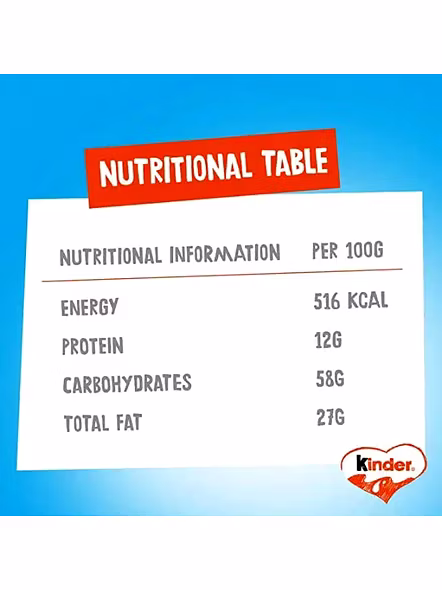 Kinder Chocolate 4 Bars Box (50 G)-2