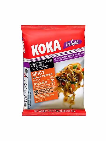 Koka Noodles Spicy Black Pepper (85 G)-1673