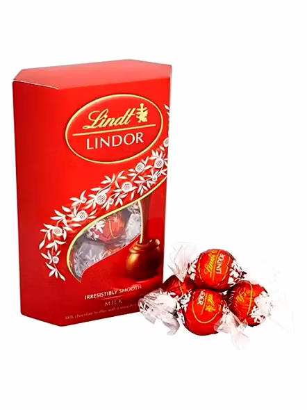 Lindt Box Lindor Milk Chocolate Red (200 G)-1693
