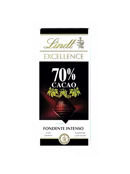 Lindt Excellence 70% Cocoa Intense Dark Chocolate (100 G)-1695