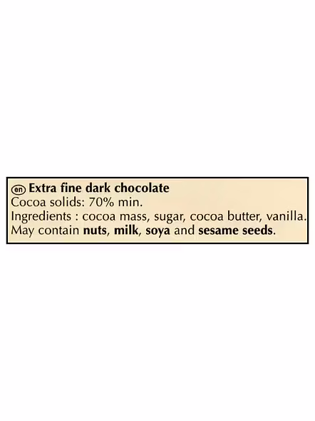 Lindt Excellence 70% Cocoa Intense Dark Chocolate (100 G)-2