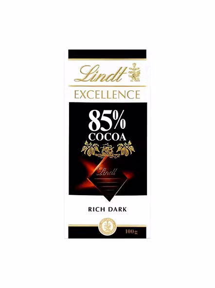 Lindt Excellence 85 % Cocoa Dark Chocolate (100 G)-1696