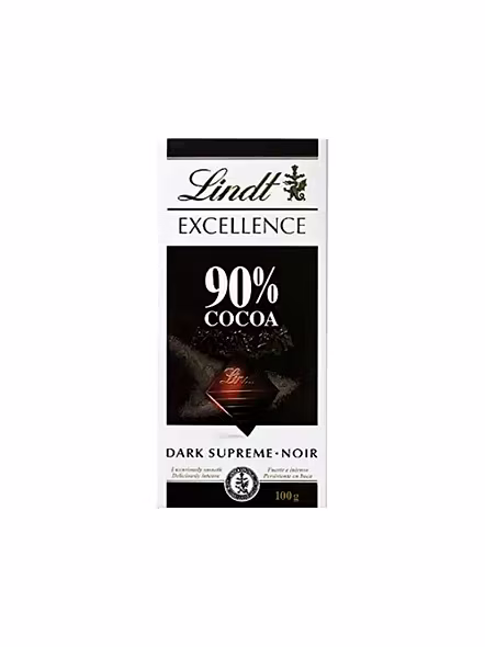 Lindt Excellence 90% Dark Supreme Dark Chocolate (100 G)-1697
