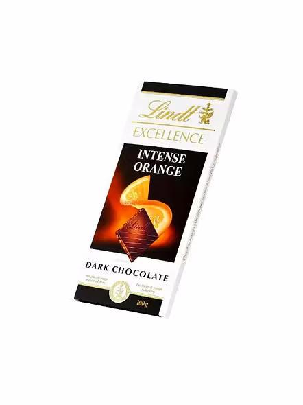 Lindt Excellence Orange Intence Chocolate (100 G)-2