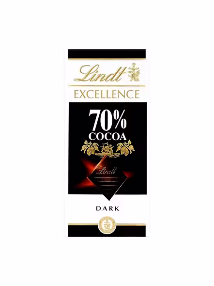Lindt Lindor Bar 70% Extra Dark Chocolate (100 G)-1707