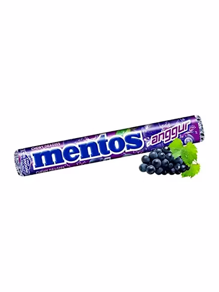 Mentos Mint Grape Roll (29 G)-1743