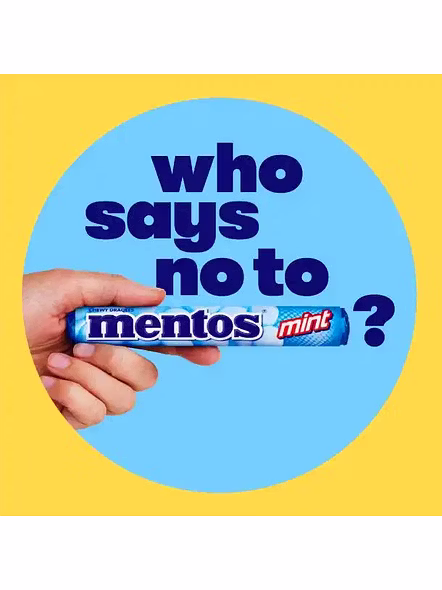 Mentos Mint Roll (29 G)-1