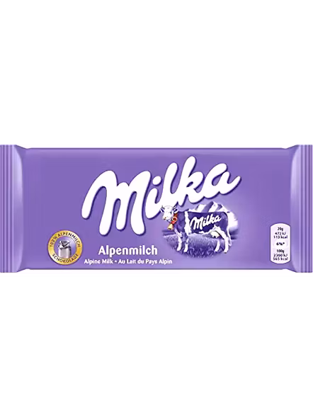 Milka Alpenmilch Alpine Milk Chocolate (100 G)-1748