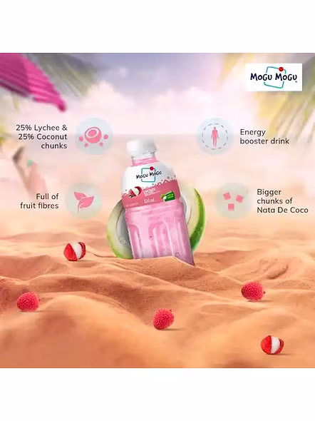 Mogu Lychee Juice (320 Ml)-2