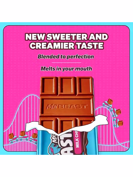 Mrbeast Milk Chocolate Slab (60 G)-2