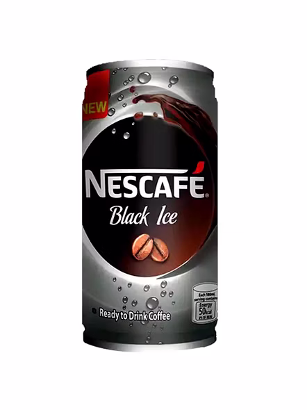 Nescafe Ice Black Cold Coffee Can (220 Ml)-1781