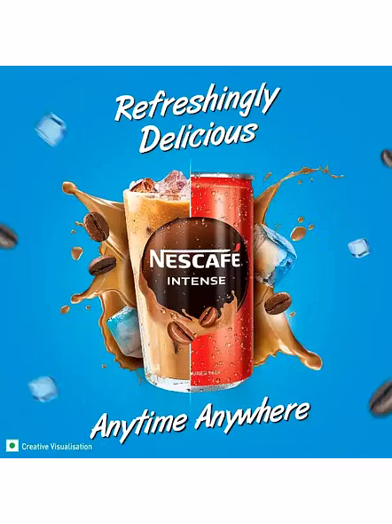 Nescafe Intense Cold Coffe Tin (180 Ml)-3