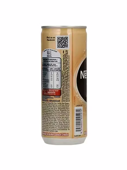 Nescafe Latte Cold Coffee Can (240 Ml)-1