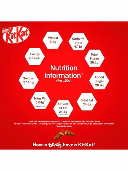 Nestle Kit Kat 2Finger Cocoa Plain (17 G)-3