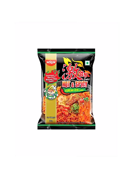 Nissin Top Ramen Korean Cheese Hot N Spicy Noodles (80 G)-1811