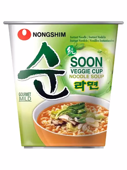 Nongshim Soon Veggie Cup Noodles (1 Nos)-1815