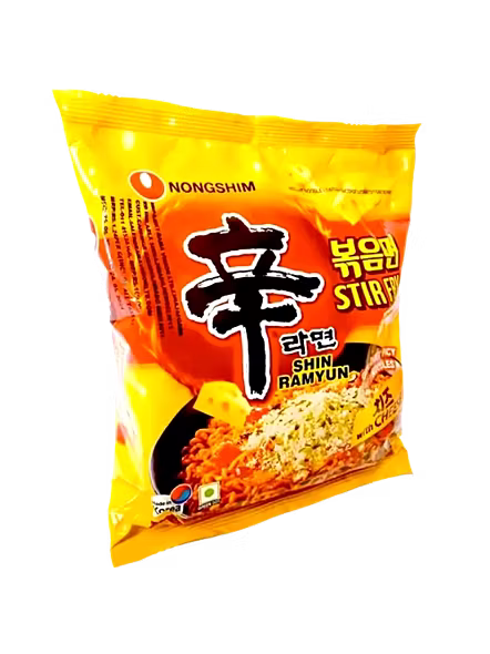 Nongshim Stir Fry With Cheese Noodles (136 G)-1