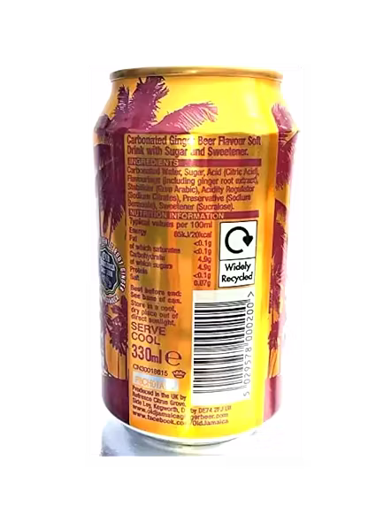 Old Jamaica Ginger Beer Tin (330 G)-1
