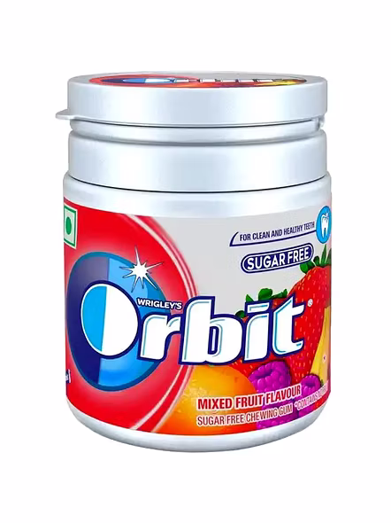 Orbit Mixed Fruit Gum Sugar Free (66 G)-1831