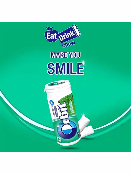 Orbit Spearmint Chewing Gum (22 G)-2