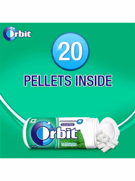 Orbit Spearmint Chewing Gum (22 G)-3