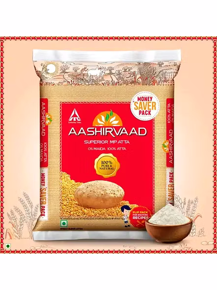 Aashirvaad Selec Atta (5 Kg)-1834