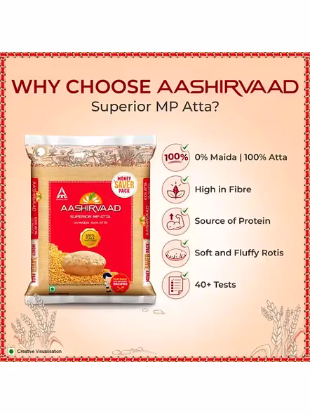 Aashirvaad Selec Atta (5 Kg)-3