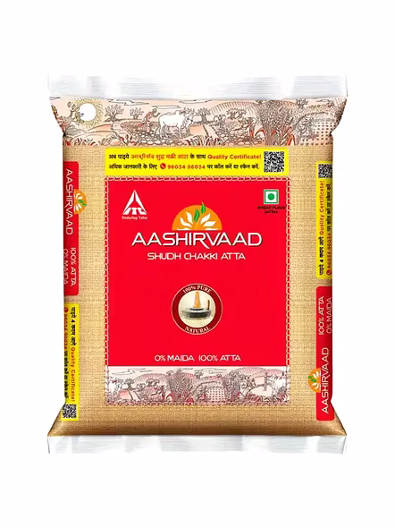 Aashirvaad Superior Mp Atta 100% Wheat (2 Kg)-1836