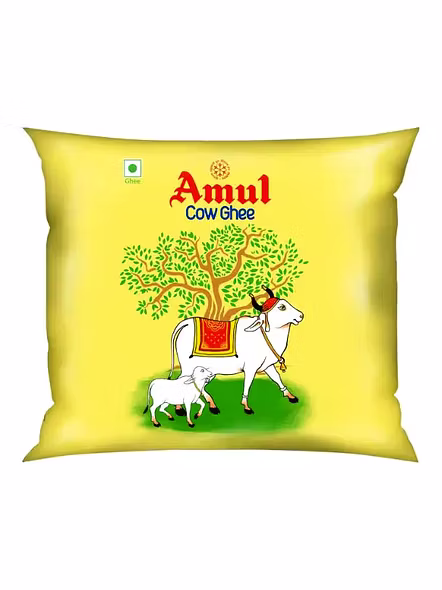 Amul Cow Ghee Pouch (500 G)-1846