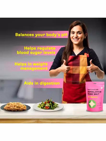 By Nature Himalayan Pink Salt (400 G)-3