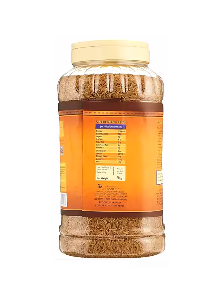 Daawat Brown Basmati Rice Jar (1 Kg)-2