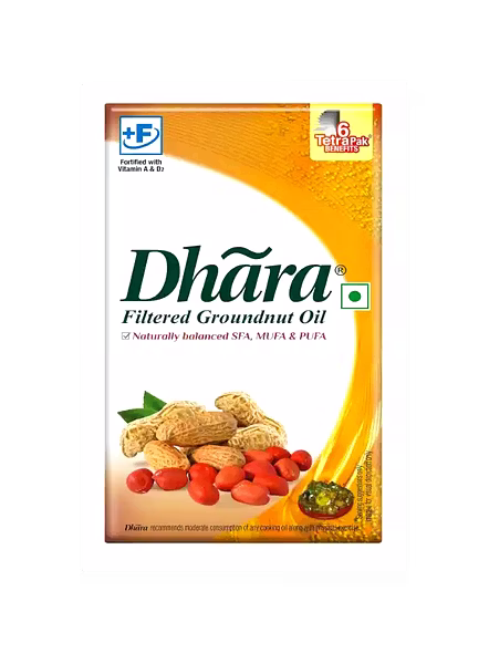 Dhara Groundnut Tetra (1 Lt)-1916