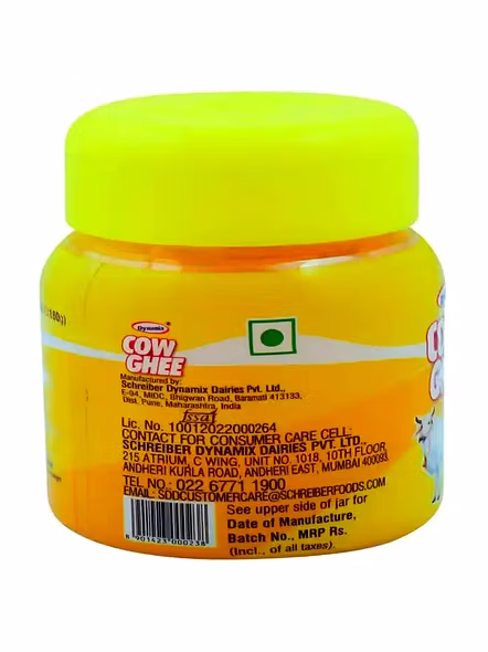 Dynamix Pure Ghee Jar (200 Ml)-1