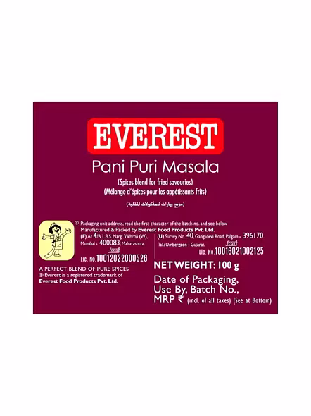 Everest Panipuri Masala (100 G)-1