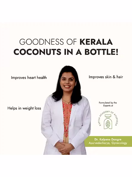 Kapiva Kerala Virgin Coconut Oil (250 Ml)-2