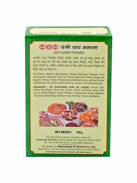 Mdh Chunkey Chat Masala (100 G)-1