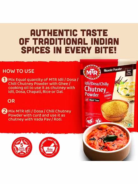 Mtr Spiced Chutney Powder (200 G)-2