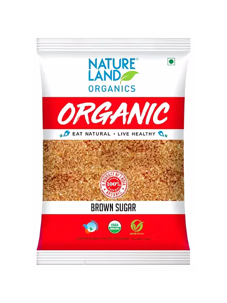 Nature Land Organic Brown Sugar (1 Kg)-2077