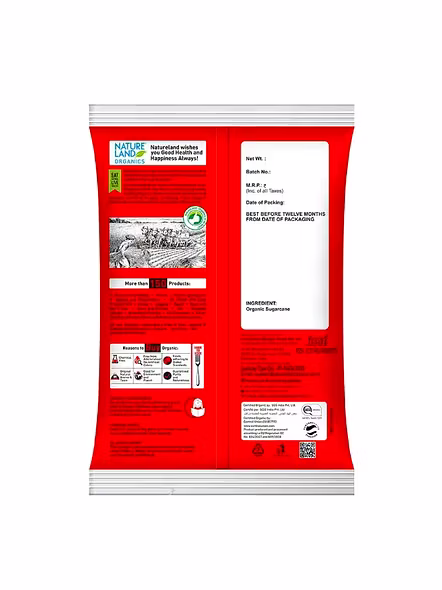 Nature Land Organic Brown Sugar (1 Kg)-2