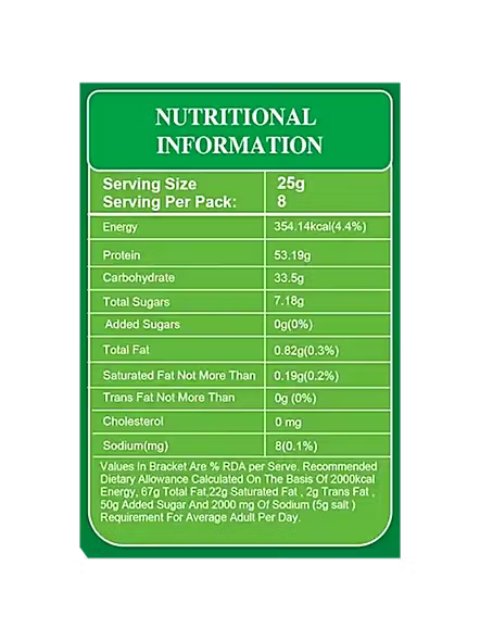 Nutrela Soya Chunks Green Box (200 G)-3