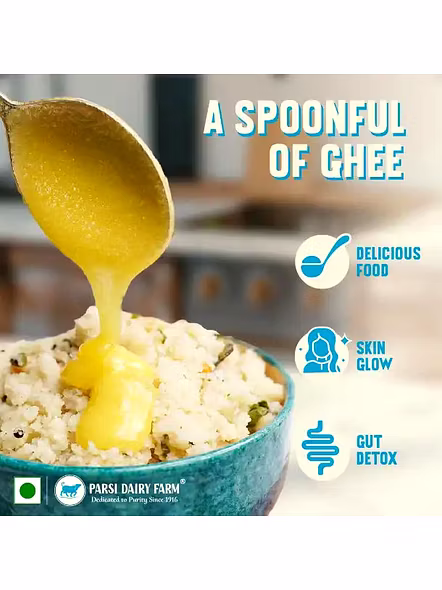 Parsi Dairy Farm Cow's Ghee Jar (500 Ml)-3