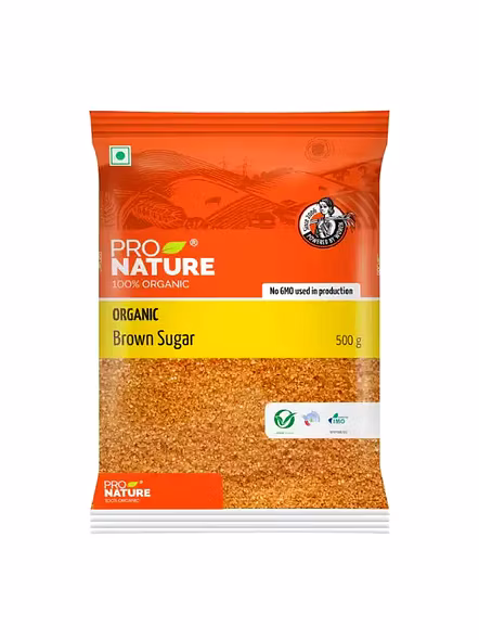Pro Nature Organic Brown Sugar (500 G)-2100
