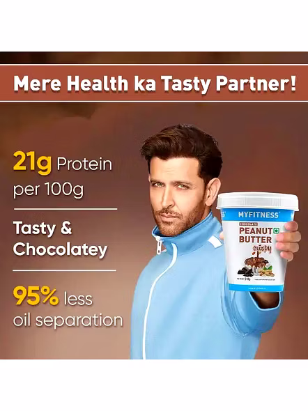 Myfitness Peanut Butter Cruncy Regular (227 G)-2